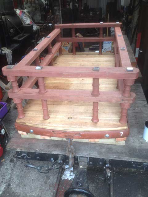 Dinorwic slate wagon nearly complete