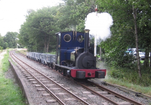 Holy War at Llangower with the Slate train