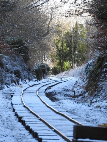 Snowfall during the Jan 2019 relaying work