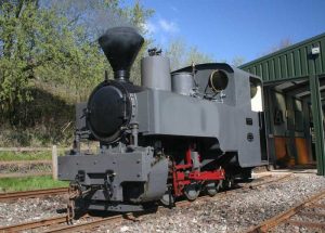 Gala visiting Joffre Class locomotive from Apedale