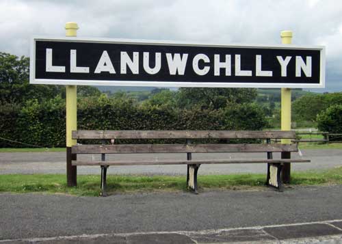 Llanuwchllyn running-in board