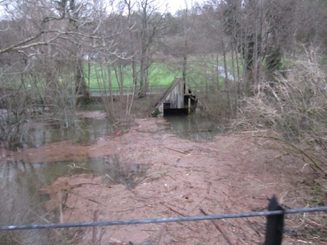 Flooding by Boathouse Bridge