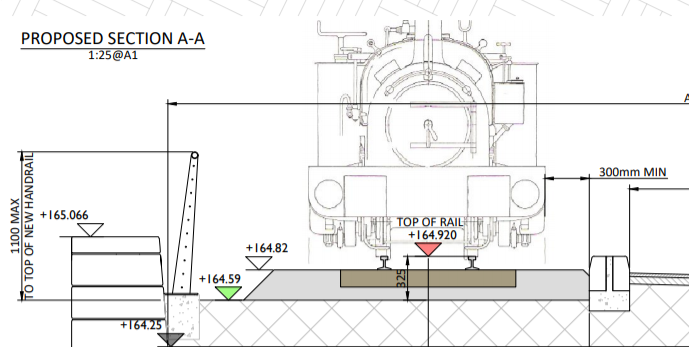 Snip of BLR Extension plan